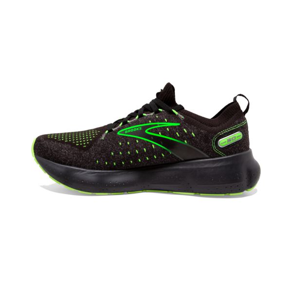 Brooks Glycerin StealthFit 20 Yol Koşu Ayakkabısı Erkek Siyah Yeşil | Turkey-853279