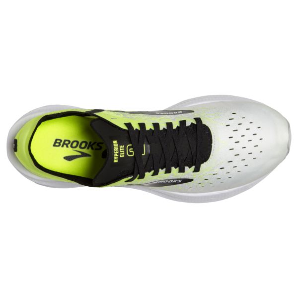 Brooks Hyperion Elite 2 Yol Koşu Ayakkabısı Kadın Beyaz Siyah Sarı | Turkey-32859