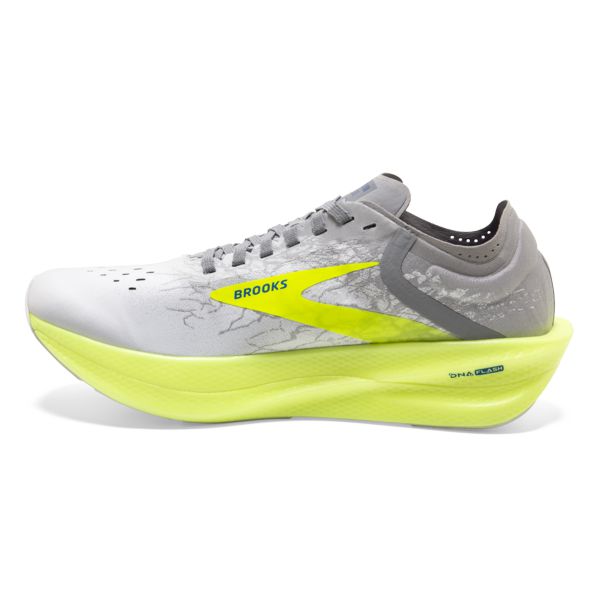 Brooks Hyperion Elite 2 Yol Koşu Ayakkabısı Kadın Beyaz Gümüş Sarı | Turkey-374260