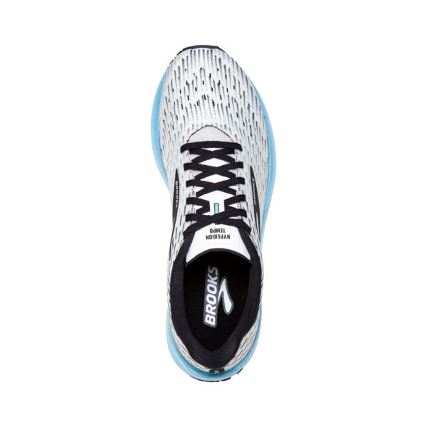 Brooks Hyperion Tempo Yol Koşu Ayakkabısı Erkek Beyaz Siyah Mavi | Turkey-14629