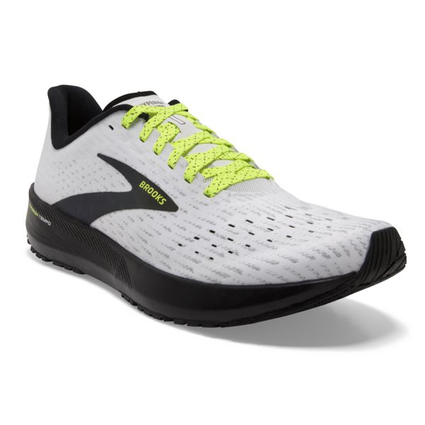 Brooks Hyperion Tempo Yol Koşu Ayakkabısı Erkek Beyaz Sarı Siyah | Turkey-563197