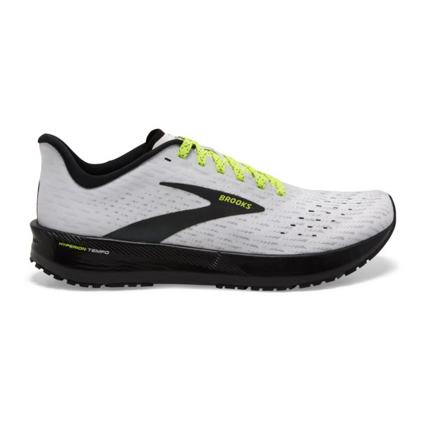 Brooks Hyperion Tempo Yol Koşu Ayakkabısı Erkek Beyaz Sarı Siyah | Turkey-563197