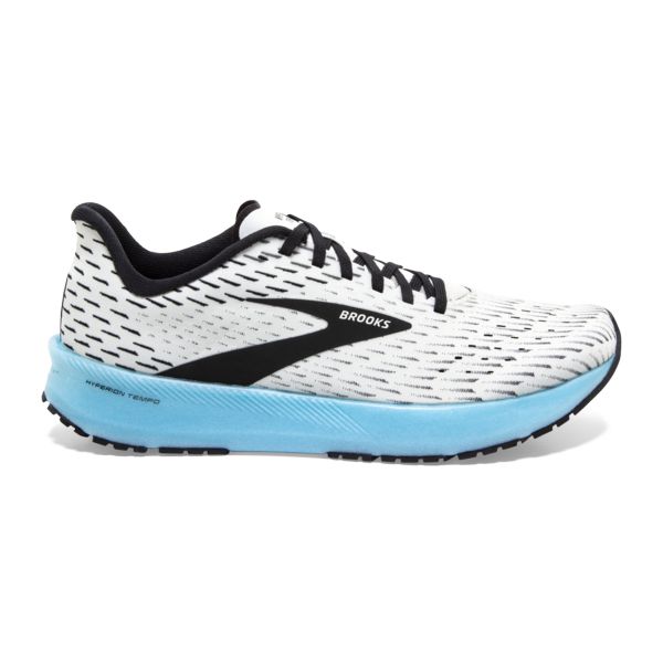 Brooks Hyperion Tempo Yol Koşu Ayakkabısı Kadın Beyaz Siyah Mavi | Turkey-568037