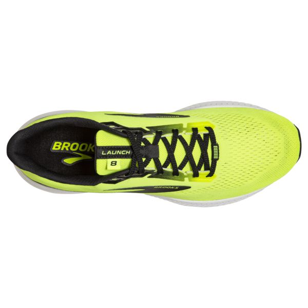 Brooks Launch 8 Yol Koşu Ayakkabısı Erkek Sarı Siyah Beyaz | Turkey-31465