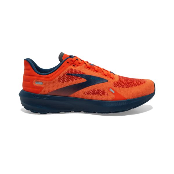 Brooks Launch 9 Yol Koşu Ayakkabısı Erkek Turuncu Lacivert | Turkey-235806