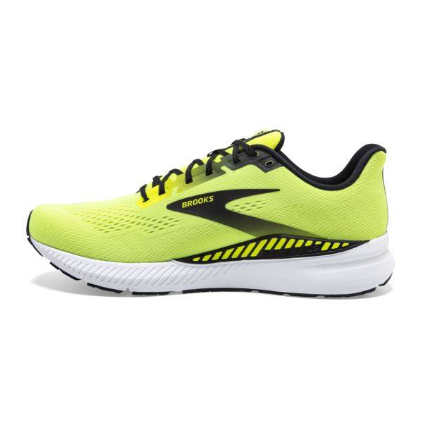 Brooks Launch GTS 8 Yol Koşu Ayakkabısı Erkek Sarı Siyah Beyaz | Turkey-102346