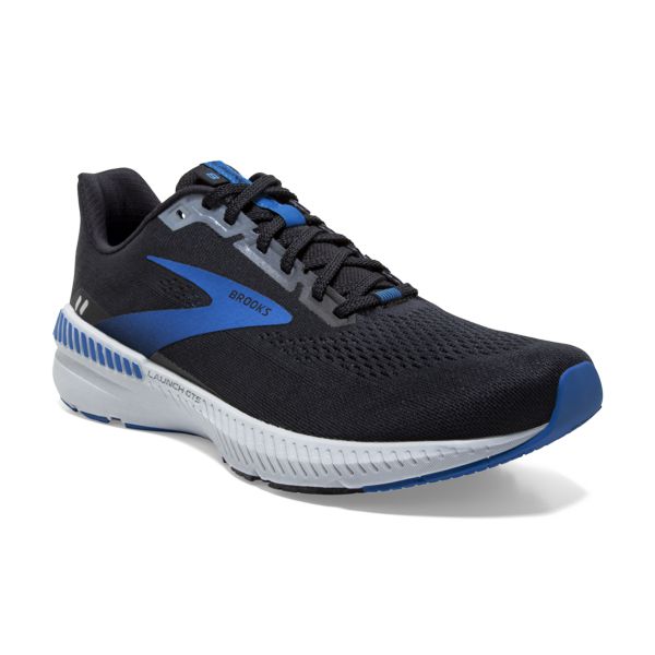 Brooks Launch GTS 8 Yol Koşu Ayakkabısı Erkek Siyah Gri Mavi | Turkey-542308