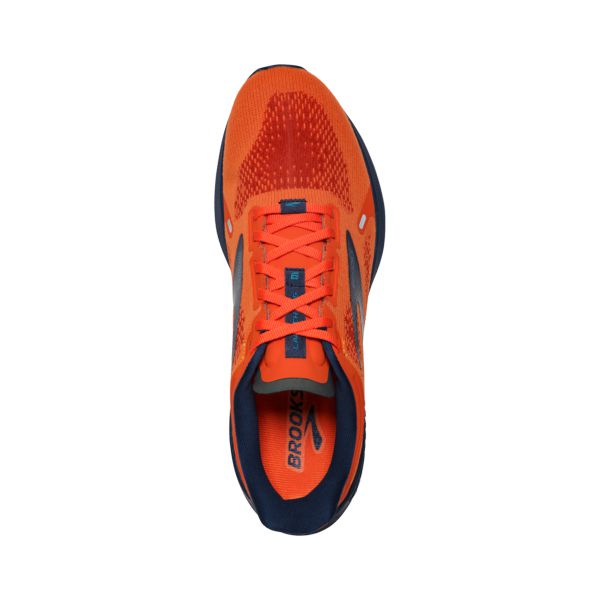 Brooks Launch GTS 9 Yol Koşu Ayakkabısı Erkek Turuncu Lacivert | Turkey-76814