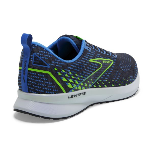 Brooks Levitate 5 Yol Koşu Ayakkabısı Erkek Mavi Yeşil Beyaz | Turkey-37594