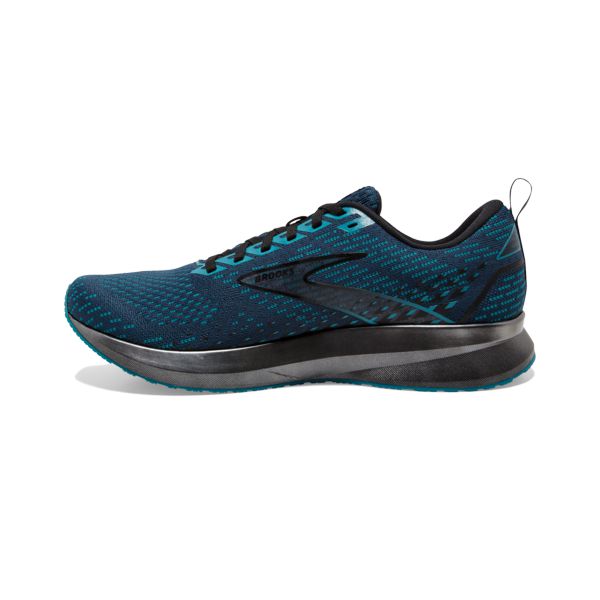 Brooks Levitate 5 Yol Koşu Ayakkabısı Erkek Lacivert Yeşil Siyah | Turkey-753416