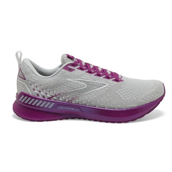 Brooks Levitate GTS 5 Yol Koşu Ayakkabısı Kadın Gri Mor | Turkey-45289