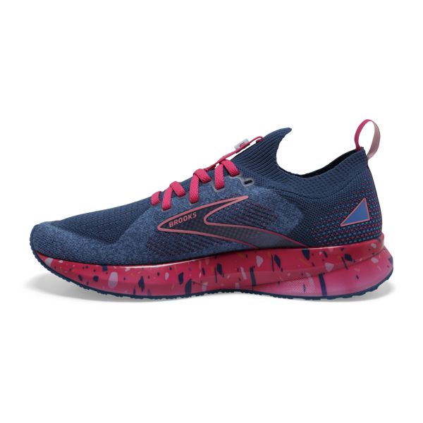 Brooks Levitate StealthFit 5 Yol Koşu Ayakkabısı Kadın Mavi Kırmızı | Turkey-139482