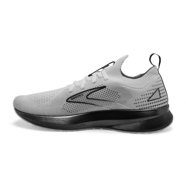 Brooks Levitate StealthFit 5 Yol Koşu Ayakkabısı Kadın Beyaz Gri Siyah | Turkey-293568