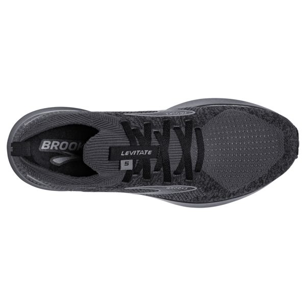 Brooks Levitate StealthFit 5 Yol Koşu Ayakkabısı Erkek Siyah Gri | Turkey-543160