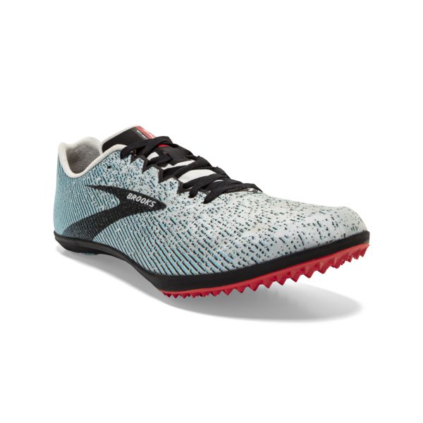 Brooks Mach 19 Spikeless Yarış Ayakkabısı Erkek Gri Siyah Mavi | Turkey-576213