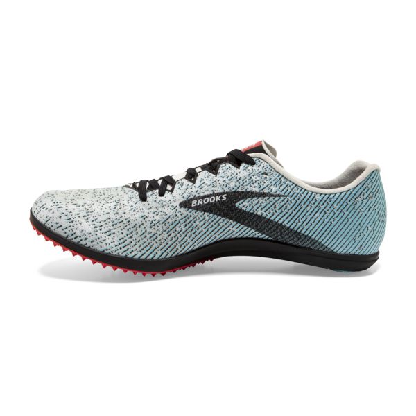 Brooks Mach 19 Spikeless Yarış Ayakkabısı Erkek Gri Siyah Mavi | Turkey-576213