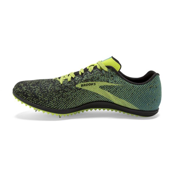 Brooks Mach 19 Yarış Ayakkabısı Erkek Siyah Sarı Yeşil | Turkey-542076