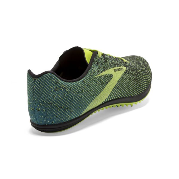 Brooks Mach 19 Yarış Ayakkabısı Erkek Siyah Sarı Yeşil | Turkey-542076