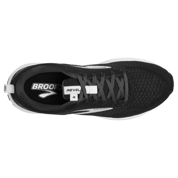 Brooks Revel 4 Yol Koşu Ayakkabısı Kadın Siyah Beyaz | Turkey-835960