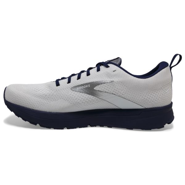 Brooks Revel 5 Yol Koşu Ayakkabısı Erkek Beyaz Mavi | Turkey-768301