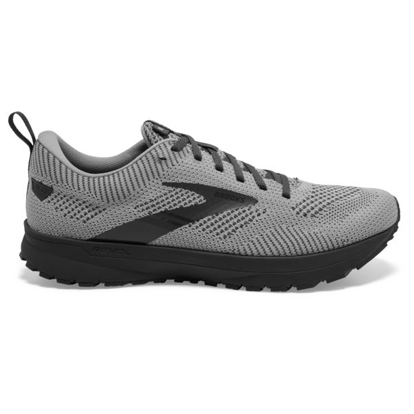 Brooks Revel 5 Yol Koşu Ayakkabısı Erkek Gri Siyah | Turkey-874593