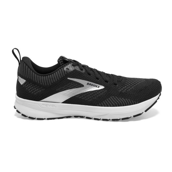 Brooks Revel 5 Yol Koşu Ayakkabısı Kadın Siyah Beyaz | Turkey-615382